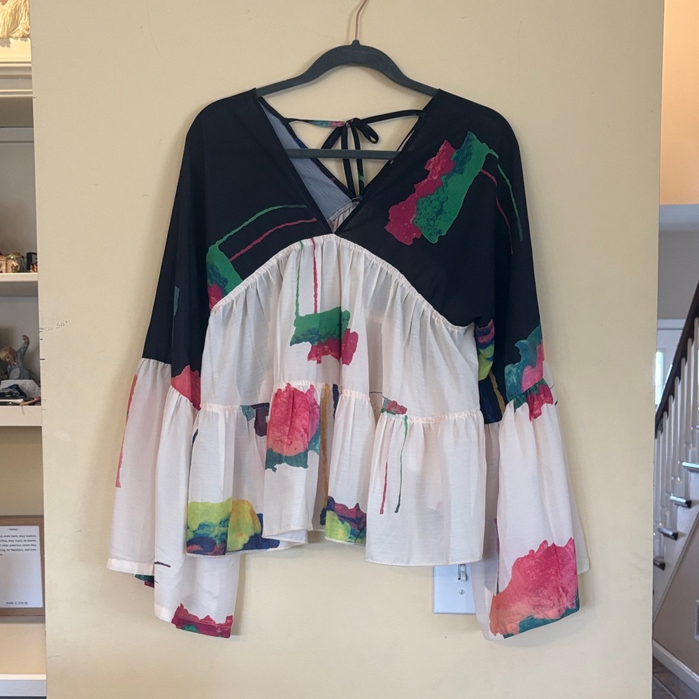 Sheer blouse